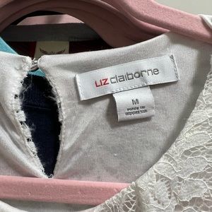 Liz Claiborne white top